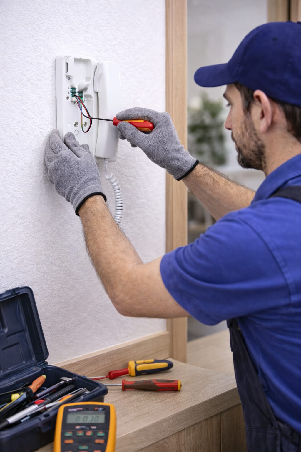 Instalação de interfone residencial